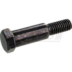 Bolzen für Handbremshebel, Gewinde M6, Bund 17.5mm, Gewindelänge 13.8mm, Gesamtlänge 31.3mm