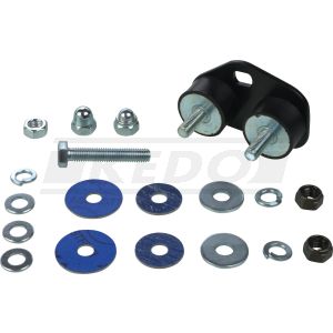 Exhaust Support for Original Exhaust, vibration decoupled mounting, replaces OEM 1T1-14791-00, incl. mounting material + instructions, complete