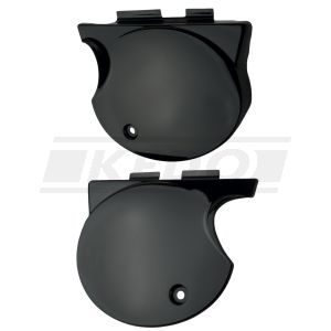 Side Cover Set, Left & Right, Black (TT- Shape, Fits Models WITHOUT Combustion Chamber ONLY), WITHOUT Lock at Left Side, Decals see: 21070,21071