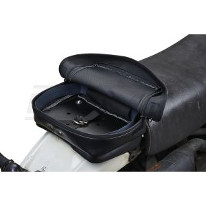 Replika-Hecktasche, zweilagiges Kunstleder, 2-Wege-Reißverschluss, Alu-Grundplatte mit div. Bohrmustern, OEM Vergleichs-Nr. 5Y1-24850-00