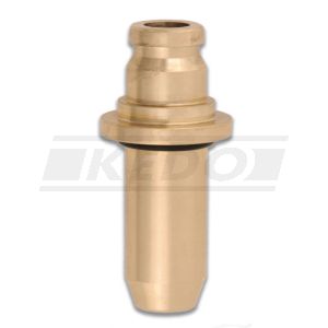 Guide soupape bronze, pièce (2 sont nécessaires, surdimensioné, travail sur culasse nécessaire), joint torique inclus, diam. ext.: 14,30mm