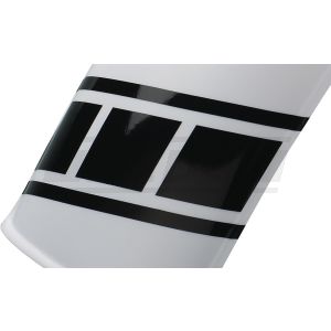 Kotflügel-Dekor, Speedblock-Design für Art. 30077, Farbe: schwarz, 1 Stück, Abm. ca. 147x49mm