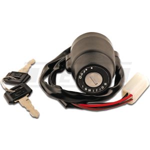 Replica Ignition Switch (4-Way Plug, ON/OFF ONLY, Damper see item 32999), suitable without any changes for wiring loom 40076-18