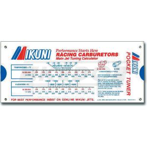 MIKUNI PocketTuner, Calculator for Rejetting to different Temperature and/or Altitude