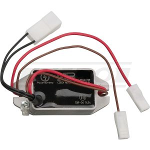 Gleichrichter-/Regler 12V, Ersatzteil für Powerdynamo Lichtmaschinen-Kit Art. 31348, passend für Lithium-Batterien (LiFePo4)