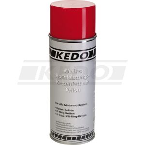 KEDO Weißes Kettenspray 400ml mit Teflon