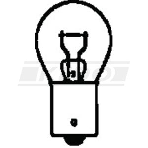 6V 10W Bulb BA15S, e-marked (with small bulb, e.g. for Mini-Indicators)