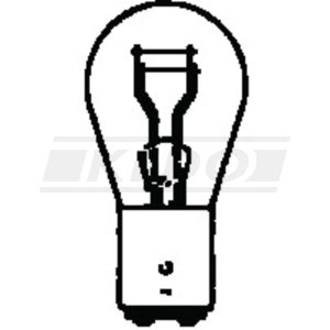 12V Kugel-Glühlampe Rück-/Stopplicht 21/5W BAY15D