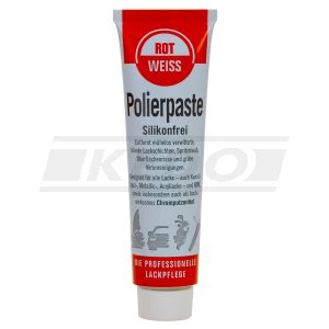 ROT-WEISS Polishing Compound, 100ml (For Surface Scratches or Weathered Surfaces. Even Suitable for Chrome and Rubber)
