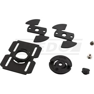T-Lock Mounting with Molle Adapter, universal locking system with twist lock to mount additional bags on the vehicle