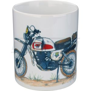 Porzellan-Becher 'XT500 Paris-Dakar', circa 300ml