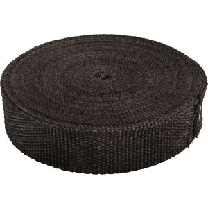 Hitzeschutzband/Thermoband 10m Rolle, 30mm breit, schwarz, temperaturbeständig bis 750°C