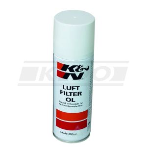 Huile à filtre à air K&N, bombe de 204ml (99-0506EU)