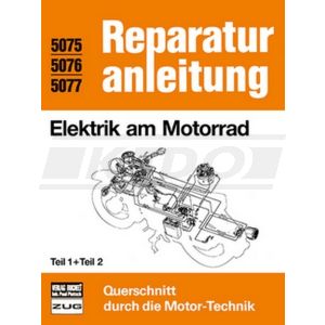 Workshop Manual 'Electrical Systems on Motorcycles' Part 1+2, Bucheli Verlag, 209 pages, size 210x280mm, German language