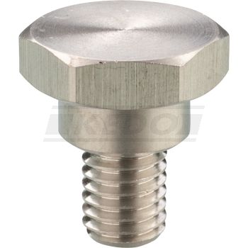 Seat Strap Bolt, 1 Piece, Stainless Steel, OEM reference # 90109-08444