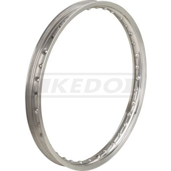 Replica Aluminium Rim 1.60x21', Polished, Drilled