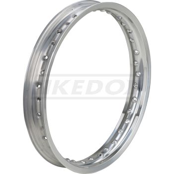 Replica Aluminum Rim 2.15x18', Polished, Drilled