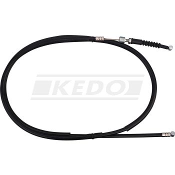 Brake Cable, Extended +85mm, M6 Adjuster at Bottom, Stainless Steel Cable, Silicone Coated Outer Shell