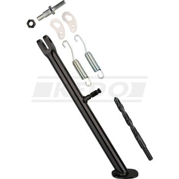 Side Stand Conversion Set, suitable for worn frame bore (conversion to 12mm-bolt incl. drill)