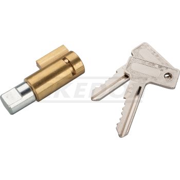 Steering Lock with Angled Key, Ø12mm, length 38.5mm, incl. 2 keys