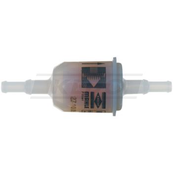 Fuel Filter 'Maxi', fits 6-8mm Fuel Line, with Paper Filter Element (transparent Plastic Casing)