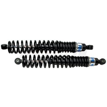 HAGON Enduro TwinShock Absorber 390mm Blackline, 1 Pair (Not Street Legal, incl. hook wrench)