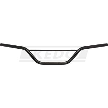 Replica-Handlebar, black, flat, OEM reference # 2A8-26111-00, (W:H:D) 823x168x107mm