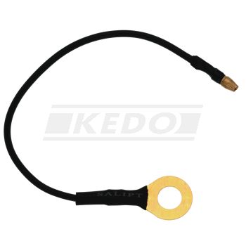 Ground Lead (L=160mm/Ring 8mm, Japan Type Plug)