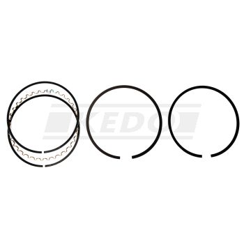 Piston Ring Set, 1st Oversize, (+0.25/87.25mm) (OEM)