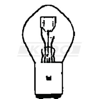 Ampoule Bilux 12V 35/35W BA20D (attention: culot BA20D à 2 ergots!)