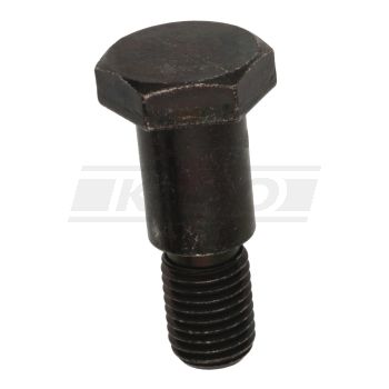 Bolzen Seitenständer, für 12mm Rahmenbohrung, M10x1.25-Gewinde, ohne Querbohrung, passende Mutter siehe Art. 28269, OEM-Nr. 90109-103A1