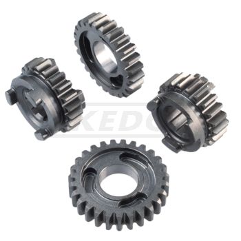 3rd + 5th Gear Sprocket Set (4 Pieces, Input and Output Sprockets), Application as Set ONLY!