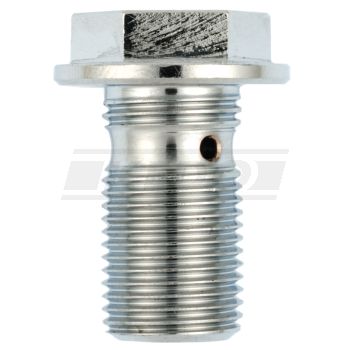 Banjo Bolt for Cylinder Head, for rocker arm axle with oil line attachment, chrome plated, 1 piece, OEM