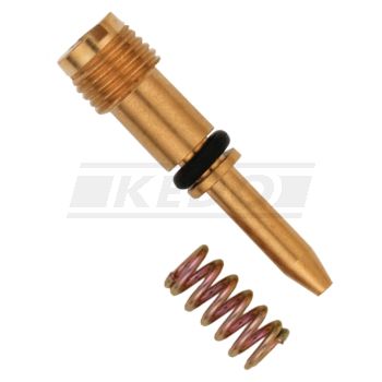 CO Screw (Pilot Mixture Screw) incl. spring + O-ring, OEM reference # 525-14123-00