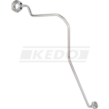 Oil Line (Engine to Exhaust Valve), Chrome Plated (replaces , OEM # 583-13161-00, 33Y-13161-01)