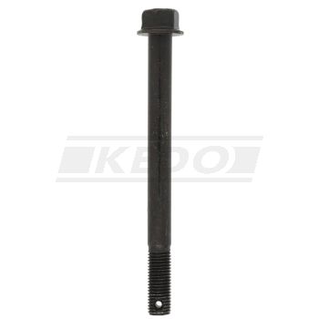 Axe de fixation moteur 115mm, M10X1.25 (arrière/haut, traverse de cadre)