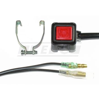 Kill Switch, 75cm Wiring Loom, suitable for CDI-Ignitions (Size Top 20x22mm, Bottom 24x28mm)