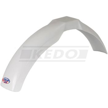 Front Fender UFO Vintage 'Enduro', White