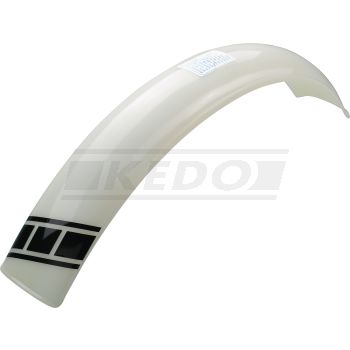 Trial Front Wheel Fender Stilotor, transparent coloured, dim. approx.: 740mm long, 100mm wide, max. 135mm radian measure, incl. Speedblock decal