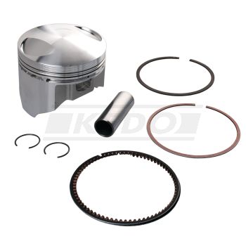 WISECO 10:1 Piston Kit, Complete,  87.50mm (2nd Oversize)