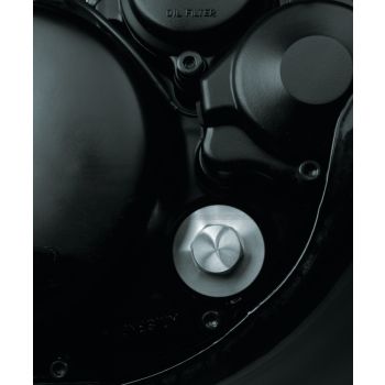 Ignition Inspection Cover / Plug (improved series 2023 with new natural anodised aluminium coating)