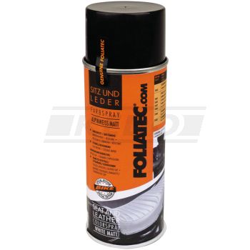 Colour Spray for Leatherette, white, ideal for applying lettering to our seat covers, template see item 30704/30705,30718, 400ml spray can