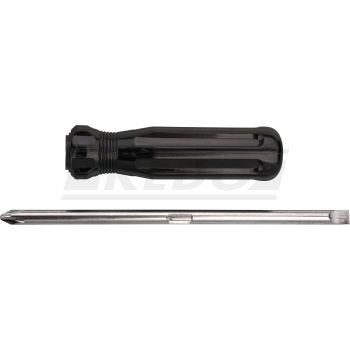 2in1 Convertible Screwdriver (Phillips/Slotted) with plastic handle, size approx. 150/22mm