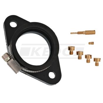 KEDO TM40 Rejetting-Kit without Throttle Grip Sleeve (WITHOUT Carburettor)