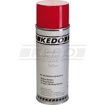 KEDO White Chain Lube, 400ml with Teflon