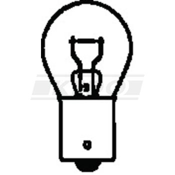 6V 10W Bulb BA15S, e-marked (with small bulb, e.g. for Mini-Indicators)