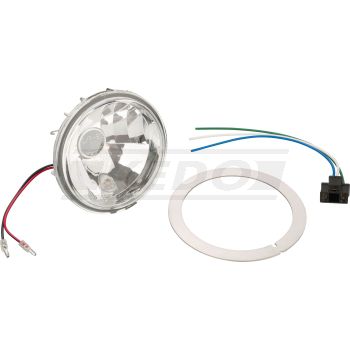 Conversion Set for E-approved Clear Lens Headlights (clear lens insert and spacer)
