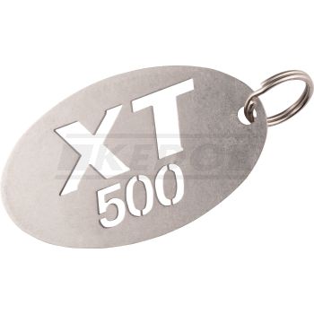 Key Fob with XT500 Logo, Stainless Steel