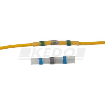 Connection auto-soudante thermo rétractile pour câble de 2-4mm², pièce