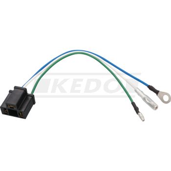 Adapter Cable for Connection of a Flasher Relay to XT500 Wiring Loom ( suitable relay e.g. item 41246 (12V) resp. 41014 (6V) )